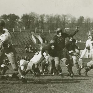 Football game, 1937