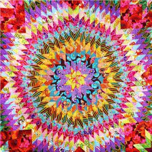 Image of Not-So-Lone Star Quilt from Kaffe Fassett's Simple Shapes Spectacular Quilts with Liza Prior Lucy. 2010