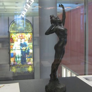 Miss America statuette by Howard Chandler Christy, bronze, 1925