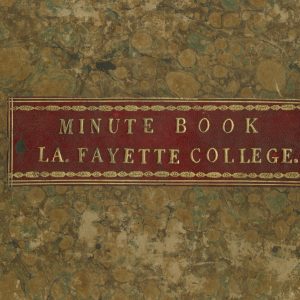 Board of Trustees Minute Book, 1824-1852